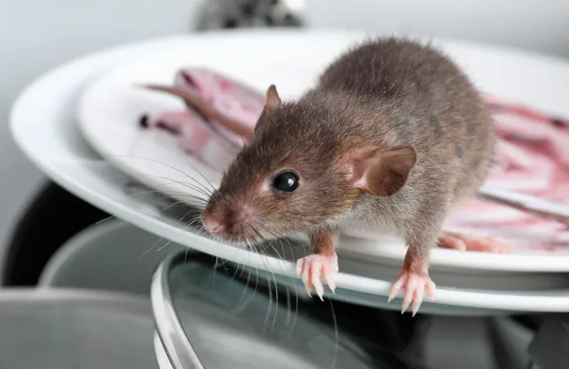mouse in kitchen